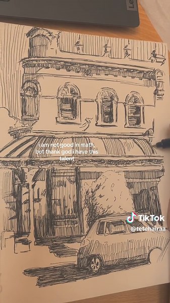 Talent for Drawing despite Struggles with Math