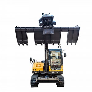 [Hot Item] Railroad Track Laying Equipment Sleeper Change with Grab Replacement Sleeper Railway Machine