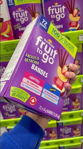 🍊 SunRype Fruit to Go Easy Peel Strips (🇨🇦 Itm. 4227932)