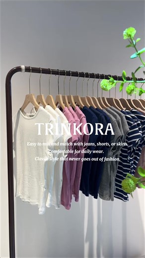 Discover the Best Seller Basic Tee from TRINKORA