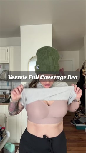 Vertvie Full Coverage Bra for Comfort and Support