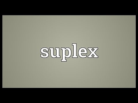 Suplex Meaning
