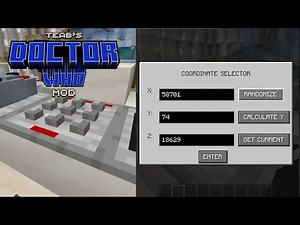TARDIS Coordinate Selector | Teab’s Doctor Who Mod: Feature Showcase 16