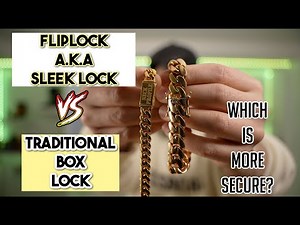 Miami Cuban Link Sleek Lock Vs Box Lock - A Detailed Comparison | Mrcubaknow.com