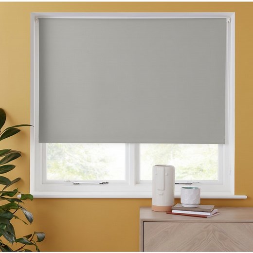 Buy Argos Home Blackout Cloud Grey Roller Blind - 60cm | Blinds | Argos