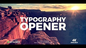 Download Typography Opener - FREE Videohive - aedownload.com