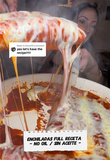 Enchiladas Rojas sin Aceite: Quick Family Recipe