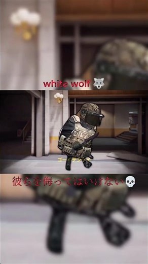 White wolf 🤫 #arenabreakout #arenabreakoutinfinite #gaming #meme #tarkov #cod #pubg #funny #cheem...