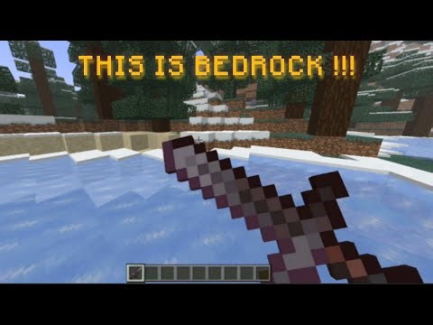 Minecraft Java Block hit Animation for Minecraft Bedrock in Flarial client!