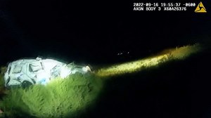 $8.5 million settlement reached with woman who was left handcuffed in a police car that was hit by a train