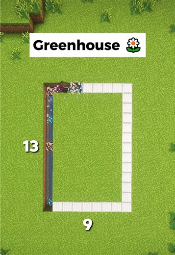 Minecraft Greenhouse Build Tutorial for Beginners