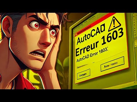 (FR) 😫 Erreur 1603 AutoCAD ? Causes et Solutions Ici