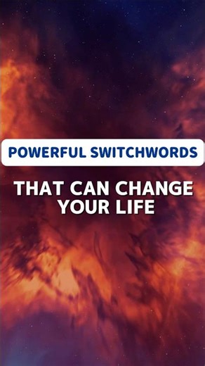 धन, प्यार और सफलता के लिए Powerful Switchwords 🤩 | Manifestation Technique #shortsfeed