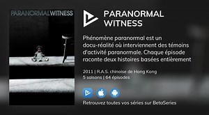 Regarder Paranormal Witness streaming