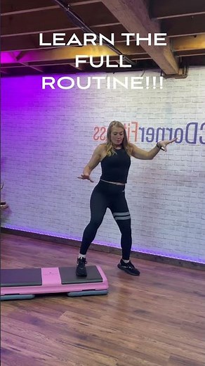 WHAT?? NEW STEP CLASS???? CHECK OUT THE NEW CHOREOGRAPHY!!