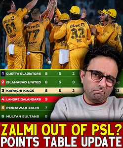 630K views · 18K reactions | Qualification Scenario for Peshawar Zalmi into PSL X playoffs | Updated points table of PSL X . . . #psl2025 #pslpointstable #PeshawarZalmi #QuettaGladiators #QGvIU #IslamabadUnited #shadabkhan #LahoreQalandars #ShaheenShahAfridi #BabarAzam #SaimAyub #MultanSultans #MohammadRizwan #KarachiKings #CricketNation #cricketlovers #cricketfever #apexsports | Apex Sports | Facebook