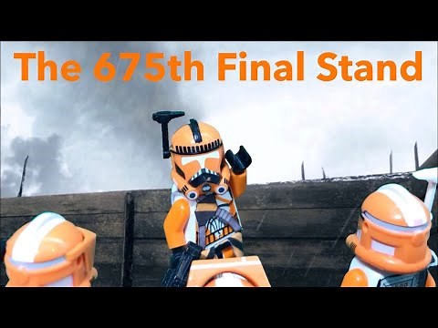 Lego Star Wars: The 675th Final Stand (Steve The Clone Trooper Clip) LEGO CLONE TROOPER STOP MOTION