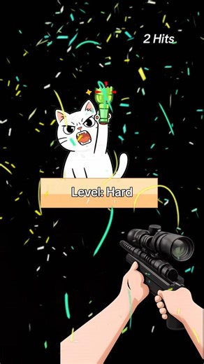 Shoot Cat Bottle TikTok effect filter challenge #effectchallenge