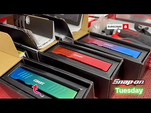 Snap On Tuesday! weekly walk through of a Snap on tool truck. Check out the new Burnt Gold jacket.