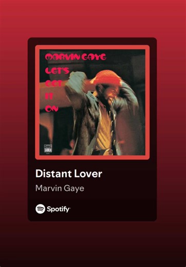 distant lover | #marvingaye #fyp #lyrics #song | Marvin Gaye