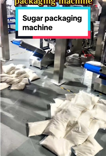 Sugar packaging machine. #packagingmachine #packingmachine #seallingmachine #fillingmachine #factory #sugar