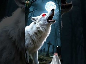 Scary Wolf Howling at Night - Terrifying Horror Sounds - Wolf ASMR for Deep Sleep‼️