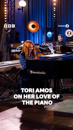 Tori Amos shares her love for the piano 🧡 Watch #R2PianoRoom on BBC iPlayer or listen on BBC Sounds 🎹 | BBC Radio 2