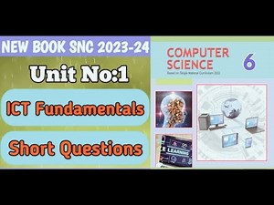 6th class computer science||chapter 1|| ICT FUNDAMENTLS||lecture 2
