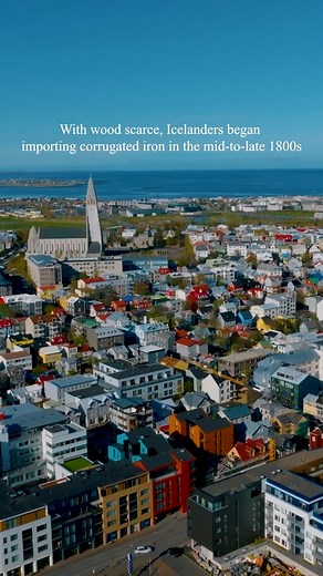 🌈 Reykjavík's colorful houses aren't just for show; the practice began in the late 1800s, when corrugated metal was imported to Iceland to clad wooden homes from the harsh coastal weather. Locals painted them bright to add cheer during the long, dark winters… and the look stuck. Today, the colors are part of the city's charm. From soft pastels to bold reds and blues, each street feels like its own little rainbow. 📍 Reykjavík, Iceland | Best explored on foot - try the streets around Laugavegur 