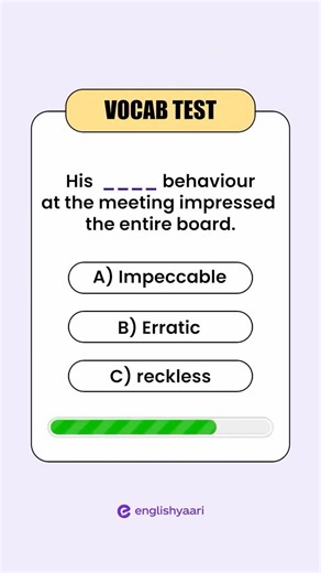 Test Your English Vocabulary Level | 90% Fail This Quiz