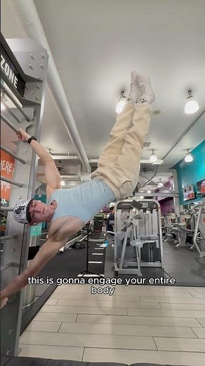 How to learn human flag as a beginner! 💪#humanflag #calisthenics