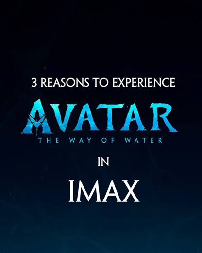 The cinematic event of the year has arrived in immersive IMAX 3D - #AvatarTheWayOfWater is out now! #IMAX #PlayingNow | IMAX