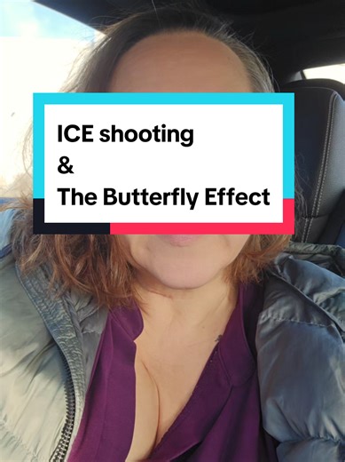 The murder of Renee Nicole Good by US ICE agents is one of the saddest examples of the butterfly effect I have seen.