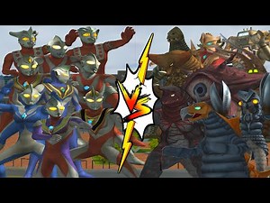 Ultraman TIGA VS VAKISHIM, ULTRAMAN COSMOS VS ALIEN BALTAN, GAIA VS GOLZA, AGUL VS GAN-Q #Ultrama...