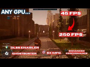 How To Install 6X 🏹 Multi Frame Generation any GPU - DLSS Enabler