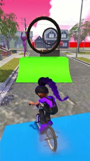 Lily Lovebraids BMX Challenge 😱🔥 #poppyplaytime #lilylovebraids #sprunki #kpopdemonhunters #roblox