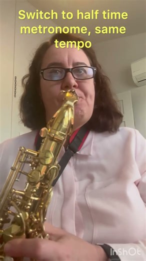 Metronome work - two speeds, same tempo #everydaymusician #metronome