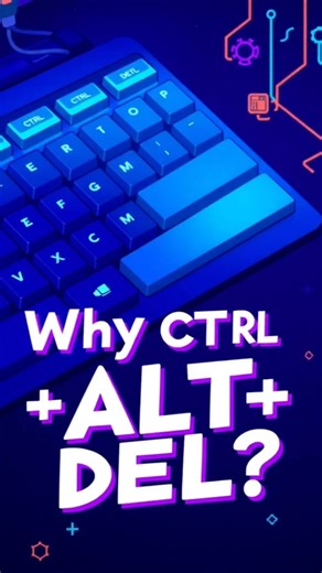 Why CTRL + ALT + DEL Exists #itquiz