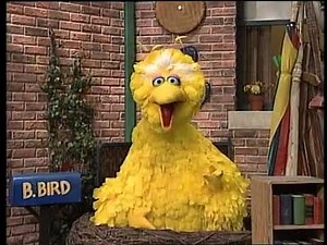 Classic Sesame Street - Big Bird Talks About Between