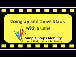 Going Up And Down Steps With A Cane