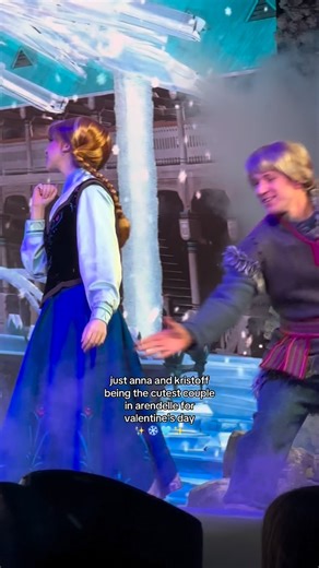 This is your sign to go see the Frozen Sing-Along with your Valentine 🩵 📸: For the First Time in Forever — A Frozen Sing-Along Celebration 📍Hollywood Studios #disney #disneyworld #disneyparks #hollywoodstudios #frozensingalong | Theme Park Girl