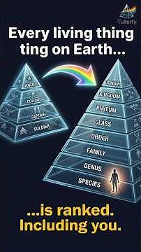 Taxonomic Hierarchy Explained 🧬 | Kingdom to Species | Class 11 Chapter 1.2 | #biology
