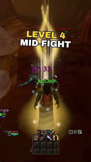 Level 1 to 5 as a Warlock… Who’s Tanking? | WoW Forever #Shorts