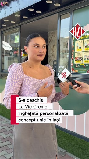 La Vie Creme Iași — înghețată personalizată, concept unic