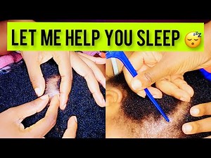 ASMR SCALP SCRATCH COMPILATION FOR DEEP SLEEP