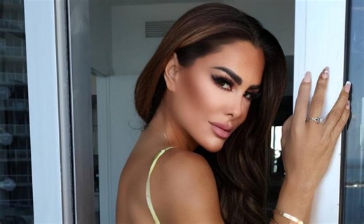 Ninel Conde roba miradas en Las Vegas al modelar vestido de Barbie rosa