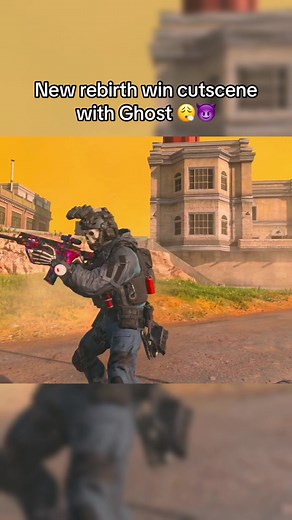 New Rebirth Win Cutscene with Ghost | Best Skin for Cutscene 🔥