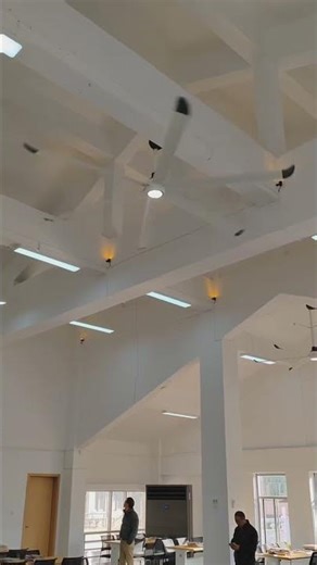NLC commercial ceiling fan in classroom