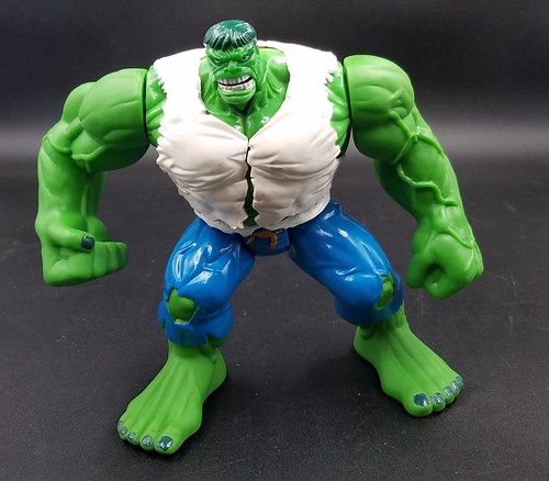 Marvel Comics 1996 Toy Biz Raging Hulk 10" Action Figure Vintage Working Sound | eBay
