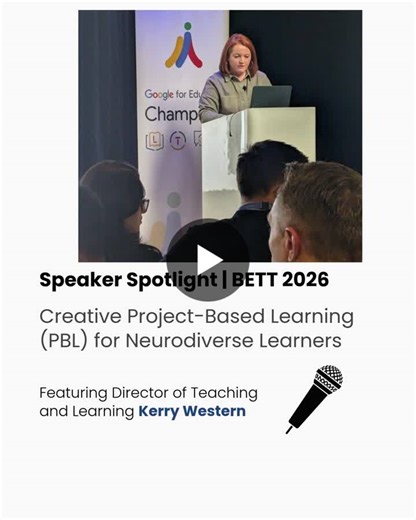 #bett2026 #speakerspotlight #projectbasedlearning #neurodiverselearners #inclusiveeducation #creativelearning #teachingandlearning | Jennifer S.